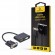 CABLEXPERT VGA TO HDMI+VGA ADAPTER CABLE 0,15M BLACK RETAIL PACK