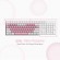 Gaming πληκτρολόγιο - Redragon K617 Fizz (Pink/White)