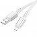 Καλώδιο Σύνδεσης Hoco X85 Strength USB σε Micro-USB 2.4A Λευκό 1m Υψηλής Αντοχής