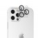 Προστασία Κάμερας Hoco 3D Metal G13 για iPhone 13 Pro/ iPhone 13 Pro Max Μαύρο Σετ 25τμχ.