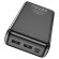 Power Bank Hoco J91A 20000mAh με Έξοδο  USB 5V/2.1A LED Ένδειξη Μπαταρίας Μαύρο