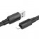 Καλώδιο σύνδεσης Hoco X84 Solid USB σε Lightning 2.4A 1m Μαύρο Υψηλής Αντοχής
