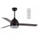 LIFE AERO Cafe 48" CEILING FAN 55W COFFEE BODY + DOUBLE SIDE COLOR BLADES