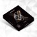 Maxcom Smartwatch FW51 Crystal V.4.0 1.09" 130mAh Λουράκι με Κρύσταλλα Μαύρο Χρυσό + Δώρο φιαλίδιο με Οψιδιανό