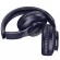Wireless Ακουστικά Stereo Hoco W45 Enjoy V5.3 4 00mAh με υποδοχή Micro SD, AUX και Πλήκτρα Ελέγχου Μπλε