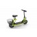 MANTA E-SCOOTER 12' WITH SEAT, BASKET AND SHOCK ABSORBER ON THE REAR AXLE REFURBISHED