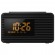 Ραδιορολόι Panasonic RC-800EG-K  με Οθόνη, FM Radio και Διπλό Ξυπνητήρι Μαύρο