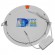 Πάνελ PL LED Οροφής Στρογγυλό Χωνευτό 20W 230v 1820lm 180° Θερμό Λευκό 3000k GloboStar 01786