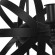 GloboStar® ESTELLE 01003 Vintage Industrial Κρεμαστό Φωτιστικό Οροφής Πολύφωτο Μαύρο Μεταλλικό Πολυέλαιος Φ65 x Y55cm