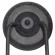 GloboStar® DOVE 01086 Vintage Φωτιστικό Τοίχου Απλίκα Δίφωτο Μαύρο Μεταλλικό με Μπεζ Υφασμάτινο Καπέλο Μ27 x Π43 x Υ30cm