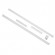 Πλαίσιο Στήριξης PVC Επιτοίχιας Τοποθέτησης για LED Πάνελ 120x30 Λευκό GloboStar 01817