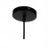 GloboStar® SANTORINI 01288 Vintage Κρεμαστό Φωτιστικό Οροφής Μονόφωτο 3D από Επεξεργασμένο Σκληρό Καφέ Χαρτόνι Καμπάνα Φ20 x Y18cm