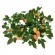 GloboStar® 09013 Τεχνητό Κρεμαστό Φυτό Διακοσμητική Γιρλάντα Μήκους 2.2 μέτρων με 32 X Μικρά Τριαντάφυλλα Πορτοκαλί Σομόν