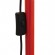 GloboStar® AUDREY 01470 Vintage Φωτιστικό Δαπέδου Μονόφωτο 1 x E27 Κόκκινο Μεταλλικό Καμπάνα D15 x H190cm
