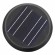 Αυτόνομο Αδιάβροχο IP65 Ηλιακό Φωτοβολταϊκό Φωτιστικό Κολωνάκι Κήπου 60cm LED 10W με Ανιχνευτή Κίνησης και Αισθητήρα Νυχτός Ψυχρό Λευκό 6000k GloboStar 12115