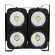 Προβολέας LED COB DMX512 Strobe Blinder Matrix Light 400 Watt (4x100w) Ψυχρό Λευκό 6000k GloboStar 51161