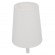 GloboStar® LYDFORD 01433 Μοντέρνο Φωτιστικό Τοίχου Απλίκα Μονόφωτο Λευκό με Μπέζ Ξύλο Μεταλλικό Φ20 x Y36cm
