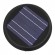 Αυτόνομο Αδιάβροχο IP65 Ηλιακό Φωτοβολταϊκό Φωτιστικό Κολωνάκι Κήπου 26x60cm LED 10W με Αισθητήρα Νυχτός Ψυχρό Λευκό 6000k GloboStar 12120
