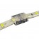 GloboStar® 70715 Αδιάβροχος Ταχυσύνδεσμος Ένωσης IP65 - Strip To Strip Connector για Ένωση 2 x Μονόχρωμες Αδιάβροχες Ταινίες LED Πλάτους 8mm