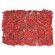 GloboStar® 78316 Συνθετικό Πάνελ Λουλουδιών - Κάθετος Κήπος Ορτανσία Κόκκινο Μ60 x Υ40 x Π5cm