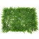 GloboStar® 78422 Artificial - Συνθετικό Τεχνητό Διακοσμητικό Πάνελ Φυλλωσιάς - Κάθετος Κήπος Βασιλική Φτέρη - Ίληξ Πράσινο Μ60 x Υ40 x Π9cm