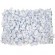 GloboStar® 78321 Συνθετικό Πάνελ Λουλουδιών - Κάθετος Κήπος Άγρια Ορτανσία Γαλάζιο/Λευκό Μ60 x Υ40 x Π5cm