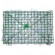 GloboStar® 78321 Συνθετικό Πάνελ Λουλουδιών - Κάθετος Κήπος Άγρια Ορτανσία Γαλάζιο/Λευκό Μ60 x Υ40 x Π5cm