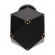 GloboStar® WELLES Replica 00794 Μοντέρνο Φωτιστικό Τοίχου Απλίκα Μονόφωτο Μεταλλικό Μαύρο - Χρυσό Μ17 x Π28 x Υ17cm