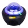 GloboStar® 79603 Μαύρο Επιτραπέζιο Διακοσμητικό Φωτιστικό Ειδικών Εφε NIGHT SKY GALAXY 3D LED 10W DC 5V 2200mAh Επαναφορτιζόμενο με Bluetooth Speaker - Sound Activated - Καλώδιο Τροφοδοσίας USB και Ασύρματο Χειριστήριο RF 2.4Ghz Πολύχρωμo RGB Dimmable