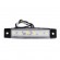GloboStar® 79900 Πλευρικά Φώτα Όγκου Φορτηγών LED 6 SMD 2835 DC 10-30V Πλαστικό PVC Αδιάβροχο IP66 Ψυχρό Λευκό 6000K