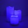 GloboStar® 79553 ΣΕΤ 3 Διακοσμητικών Realistic Κεριών με LED - Μπαταρίας & Ασύρματο Χειριστήριο IR Πολύχρωμα RGB Dimmable
