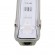 GloboStar® 90610 1 x 60cm T8 Tri-Proof Πλαστικό PC Σκαφάκι με Μεταλλικά Clips για Λάμπα Φθορίου LED Τροφοδοσίας Ενός Άκρου Αδιάβροχο IP65