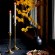 GloboStar® 79564 ΣΕΤ 12 Διακοσμητικών Realistic Κεριών Κηροπηγίου με LED Εφέ Κινούμενης Φλόγας - Μπαταρίας & Ασύρματο Χειριστήριο IR Θερμό Λευκό 2700K Dimmable