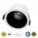 GloboStar® PLUTO-M 60253 Χωνευτό LED Spot Downlight TrimLess Φ8.4cm 10W 1250lm 38° AC 220-240V IP20 Φ8.4 x Υ5.9cm - Στρόγγυλο - Λευκό με Μαύρο Κάτοπτρο & Anti-Glare HoneyComb - Θερμό Λευκό 2700K - Bridgelux COB - 5 Years Warranty