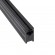 GloboStar® MARKET 61021-S Γραμμικό Φωτιστικό Οροφής Linear LED 18W 2200lm 60° AC 220-240V Μ120 x Π2 x Υ4cm Φυσικό Λευκό 4500K - Μαύρο - 3 Years Warranty