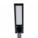 GloboStar® FIARIA 76530 Μοντέρνο Επιτραπέζιο Φωτιστικό Πορτατίφ LED 5W 500lm 180° DC 5V - με Ασύρματη Φόρτιση - Wireless Charger - Διακόπτη Αφής - CCT Θερμό Λευκό 2700K - Φυσικό Λευκό 4500K - Ψυχρό Λευκό 6000K Dimmable - Μ25 x Π10.5 x Υ35.5 - Μαύρο
