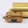 GloboStar® LEO 60357 Κινούμενο Στρόγγυλο Φωτιστικό Σποτ Ράγας Αλουμινίου με Ντουί GU10 AC 220-240V IP20 Φ6 x Υ19cm - 2 Γραμμών - Χρυσό Πλατίνα - 5 Years Warranty