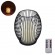 GloboStar® CANDLE 76495 Διακοσμητικό Realistic Κερί με LED Εφέ Κινούμενης Φλόγας - Μπαταρίας 2 x AA (Δεν Συμπεριλαμβάνονται) & Ασύρματο Χειριστήριο IR Θερμό Λευκό 2700K Dimmable Μαύρο Φ14 x Υ16cm