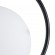 GloboStar® MADRID 00931 Μοντέρνο Κρεμαστό Φωτιστικό Οροφής Μονόφωτο 1 x E27 Μαύρο Μεταλλικό Γυάλινο Μπάλα Μ30 x Π20 x Υ30cm