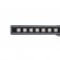GloboStar® DIGI-BAR 90211 Ψηφιακή Μπάρα Φωτισμού Wall Washer Digital Pixel Facade Tuber Bar LED 12W 840lm 45° DC 24V Αδιάβροχο IP65 L100 x W3.5 x H3.2cm Θερμό Λευκό 2700K DMX512 - Γκρι Ανθρακί με Pixel Lens Φακούς - 3 Years Warranty