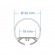 GloboStar® SURFACEPENDANT-PROFILE 70853-3M Προφίλ Αλουμινίου - Βάση & Ψύκτρα Ταινίας LED με Λευκό Γαλακτερό Κάλυμμα - Επιφανειακή & Κρεμαστή Χρήση - Πατητό Κάλυμμα - Ασημί - 3 Μέτρα - Μ300 x Φ3cm