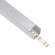 GloboStar® SURFACE-PROFILE 70867-1M Προφίλ Αλουμινίου - Βάση & Ψύκτρα Ταινίας LED με Λευκό Γαλακτερό Κάλυμμα - Επιφανειακή Χρήση - Πατητό Κάλυμμα - Ασημί - 1 Μέτρο - Μ100 x Π2.3 x Υ2cm