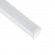 GloboStar® SURFACE-PROFILE 70868-3M Προφίλ Αλουμινίου - Βάση & Ψύκτρα Ταινίας LED με Λευκό Γαλακτερό Κάλυμμα - Επιφανειακή Χρήση - Πατητό Κάλυμμα - Λευκό - 3 Μέτρα - Πακέτο 5 Τεμαχίων - Μ300 x Π2.3 x Υ2cm