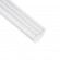 GloboStar® SURFACEPENDANT-PROFILE 70871-3M Προφίλ Αλουμινίου - Βάση & Ψύκτρα Ταινίας LED με Λευκό Γαλακτερό Κάλυμμα - Επιφανειακή & Κρεμαστή Χρήση - Πατητό Κάλυμμα - Λευκό - 3 Μέτρα - Μ300 x Π4.5 x Υ4.2cm