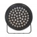 GloboStar® FLOOD-NEVA 90397 Προβολέας Wall Washer για Φωτισμό Κτιρίων LED 54W 4590lm 30° DC 24V Αδιάβροχο IP65 L24.5 x W24.5 x H14.7cm Αρχιτεκτονικό Πορτοκαλί 2200K - Μαύρο - 3 Years Warranty