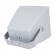 GloboStar® FDB LT215T 98010 Facilities Speaker - Παθητικό Ηχείο Εγκαταστάσεων Επιτοίχιο με Μετασχηματιστή 100V & 8Ω - 400W RMS (1600W Peak) - 1 x 15 Inches LF & 1 x 1.4 Inches HF - Αδιάβροχο IP56 - Λευκό - Μ49.9 x Π52 x Υ50cm