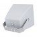 GloboStar® FDB LT115BT 98011 Facilities Speaker - Παθητικό Ηχείο Subwoofer Εγκαταστάσεων Επιτοίχιο με Μετασχηματιστή 100V & 8Ω - 400W RMS (1600W Peak) - 1 x 15 Inches LF - Αδιάβροχο IP56 - Λευκό - Μ49 x Π50 x Υ52cm