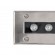 GloboStar® UNDERGROUND-REMVI 90194-R Χωνευτό Φωτιστικό Wall Washer Δαπέδου LED 18W 1440lm 10° DC 24V Αδιάβροχο IP68 L100 x W9 x H7.2cm Κόκκινο - Ανοξείδωτο Ατσάλι - 3 Years Warranty