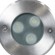 GloboStar® UNDERWATER-GUNE 90404 Υποβρύχιο Χωνευτό Φωτιστικό Σποτ Ειδικό για Σιντριβάνια LED 12W 1080lm 60° DC 24V Αδιάβροχο IP68 Φ10 x Υ7.5cm Θερμό Λευκό 2700K - Ανοξείδωτο Ατσάλι - 3 Years Warranty