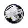 GloboStar® CANAL 60375 Κρεμαστό Φωτιστικό Σποτ Οροφής LED Downlight 7W 700lm 36° AC 220-240V IP20 Φ4 x Υ40cm Θερμό Λευκό 2700K - Μαύρο - Bridgelux COB - 5 Years Warranty